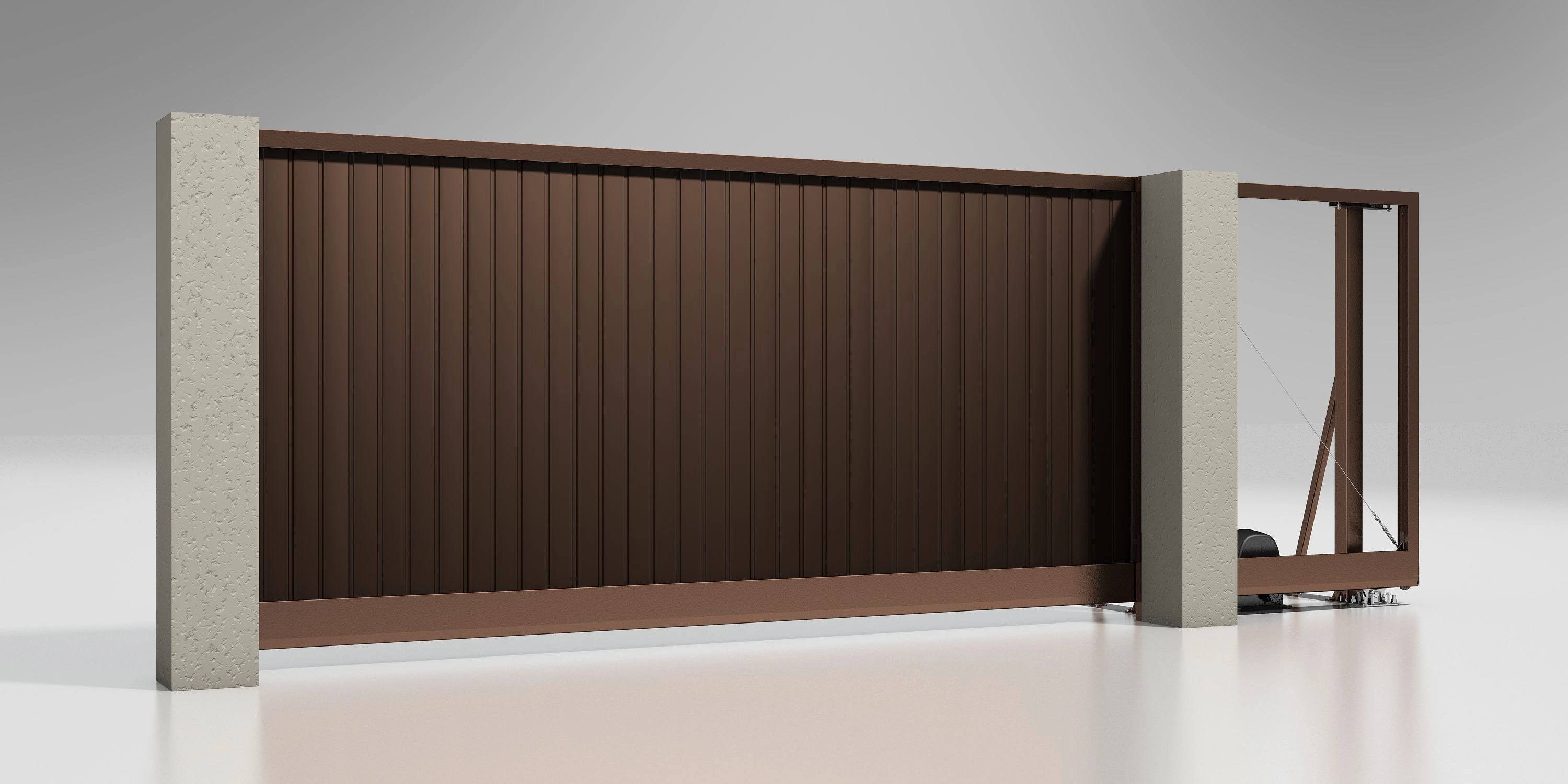 Распашные и откатные ворота от Алютех: в чем различие и преимущества Распашные и откатные ворота от Алютех: в чем различие и преимущества