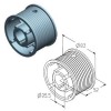 Alutech CD010N барабан АЛЮТЕХ