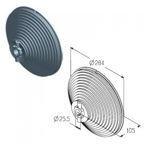 Alutech CD018V барабан АЛЮТЕХ