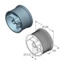 Alutech CD032N-5/4 барабан АЛЮТЕХ