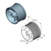 Alutech CD032N барабан АЛЮТЕХ