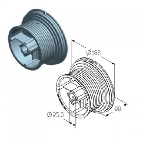 Alutech CD054H барабан АЛЮТЕХ