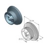 Alutech CD120H барабан АЛЮТЕХ