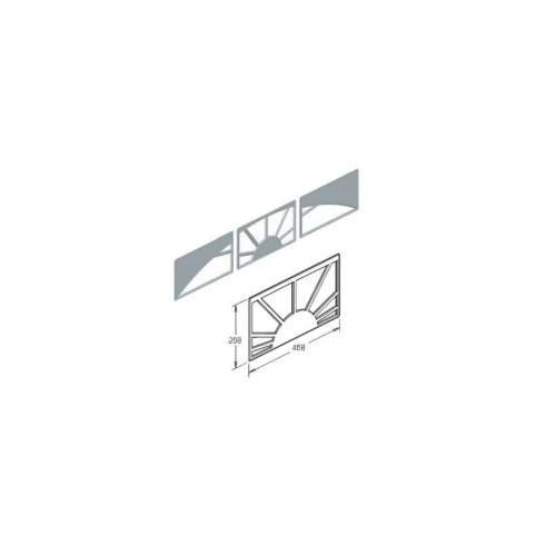 Alutech Sunrise 3 DIS043 комплект вставок декоративных АЛЮТЕХ