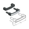 ALUTECH HGI006 ручка для ворот АЛЮТЕХ