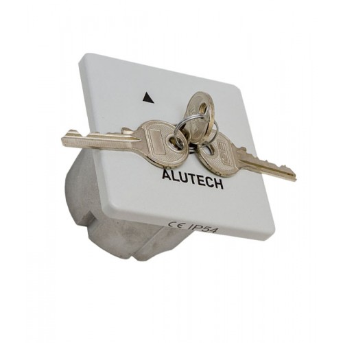 Alutech SUPF выключатель металлический кнопка-ключ для рольставен АЛЮТЕХ