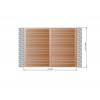 Распашные ворота Alutech 3000x2000 мм. АЛЮТЕХ