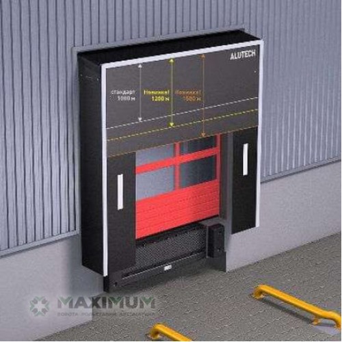 АЛЮТЕХ Герметизаторы проема (докшелтеры) ALUTECH DSF 3400х3400 от «Газели» до «Еврофуры»
